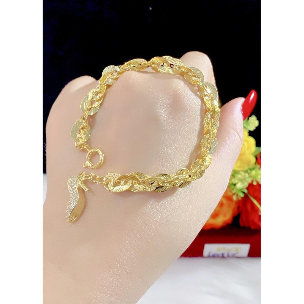 Lắc tay nữ cao cấp bền màu P383