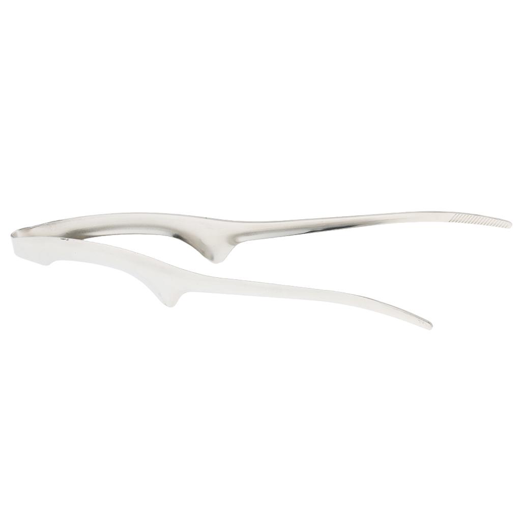 Barbecue Grill Tongs, 10 Inch, Metal Kitchen Tongs for Cooking and Grill Accessories, Stainless Steel