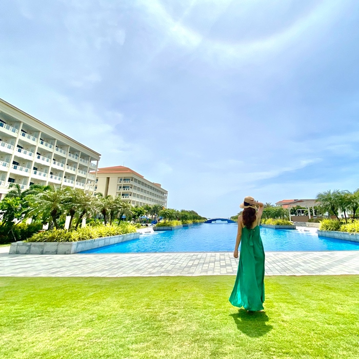 Sheraton Grand Đà Nẵng Resort 5* - Buffet Sáng, Hồ Bơi Vô Cực Dài 250m, Bãi Biển Riêng, Thương Hiệu Hàng Đầu