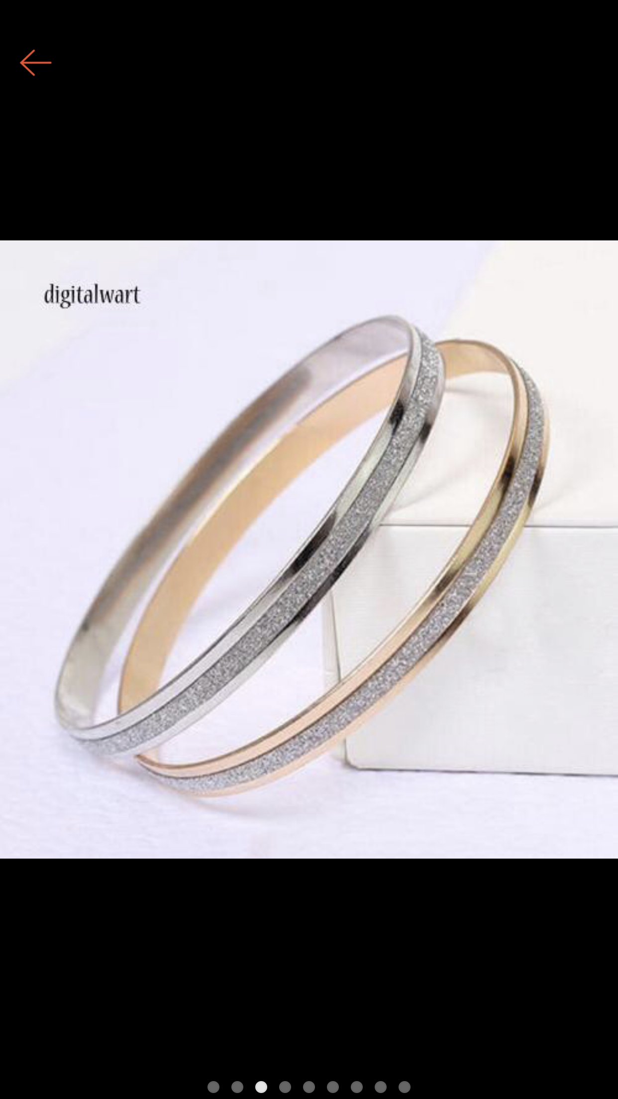 Vòng đeo tay bạc ánh kim