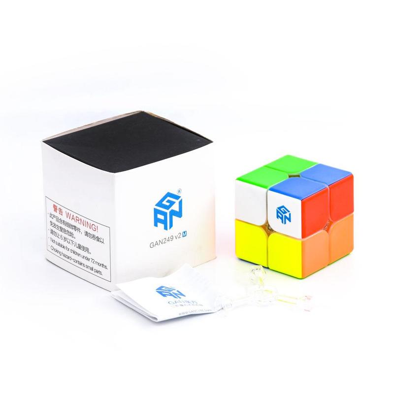 Rubik 2x2 GAN 249 V2 M Stickerless hiệu Gan