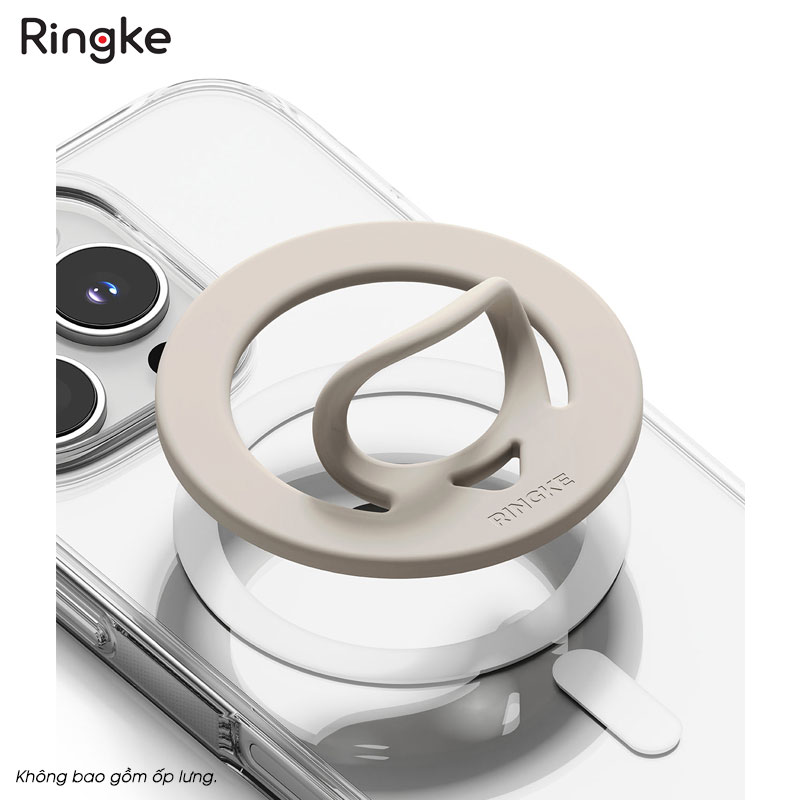 Vòng hít từ tính RINGKE Dual Magnetic Silicone Ring - Hàng Chính Hãng