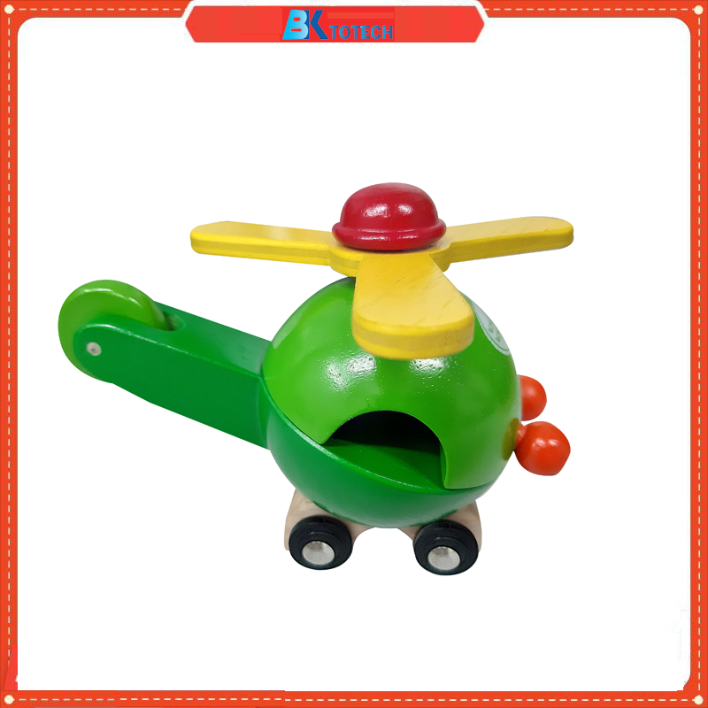 Mô hình xe đồ chơi, Trực thăng chuồn chuồn - Đồ chơi gỗ Winwintoys