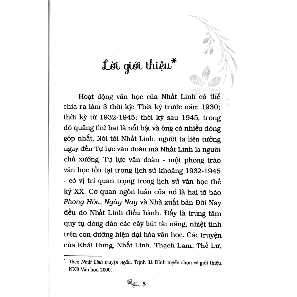 Truyện Ngắn Nhất Linh