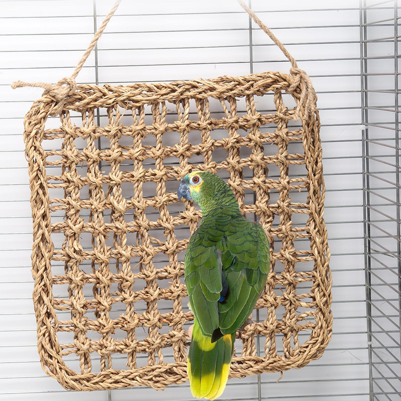 2X Climbing Ladder Hammock Climbing Net for Bird Cage Canaries