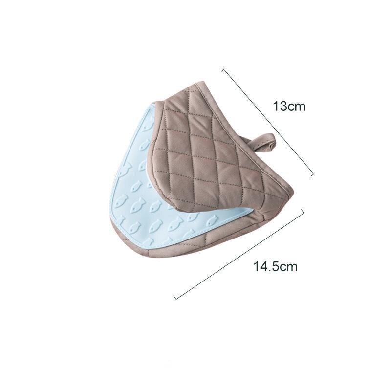1PC Silicone Anti-scalding Oven Gloves Mitts Potholder Kitchen Silicone Gloves Tray Dish Bowl Holder Baking Insulation Hand Clip