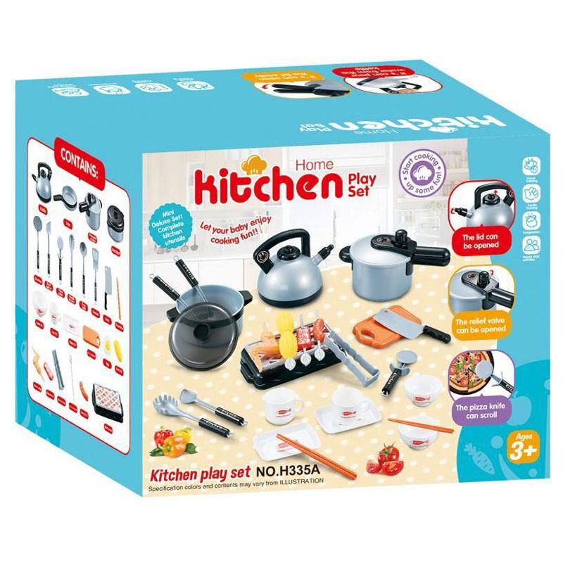 Bộ Đồ Chơi Nấu Ăn Cho Bé Kitchen 36 Món