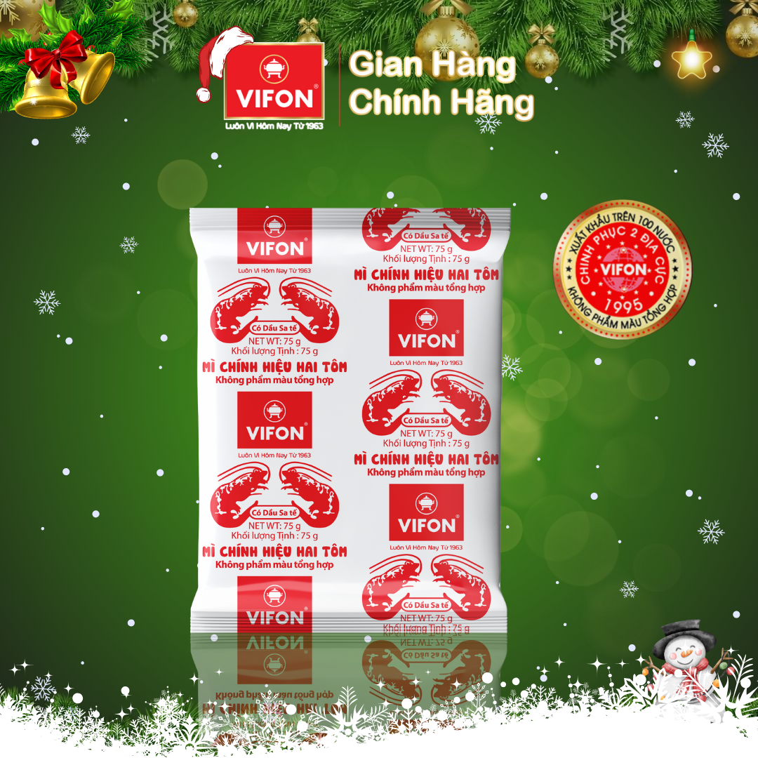 Thùng 30 Mì Chính Hiệu Hai Tôm VIFON