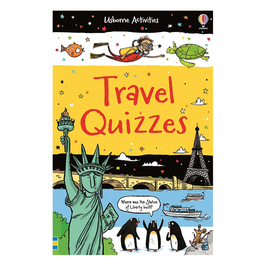 Sách tiếng Anh - Usborne Travel Quizzes