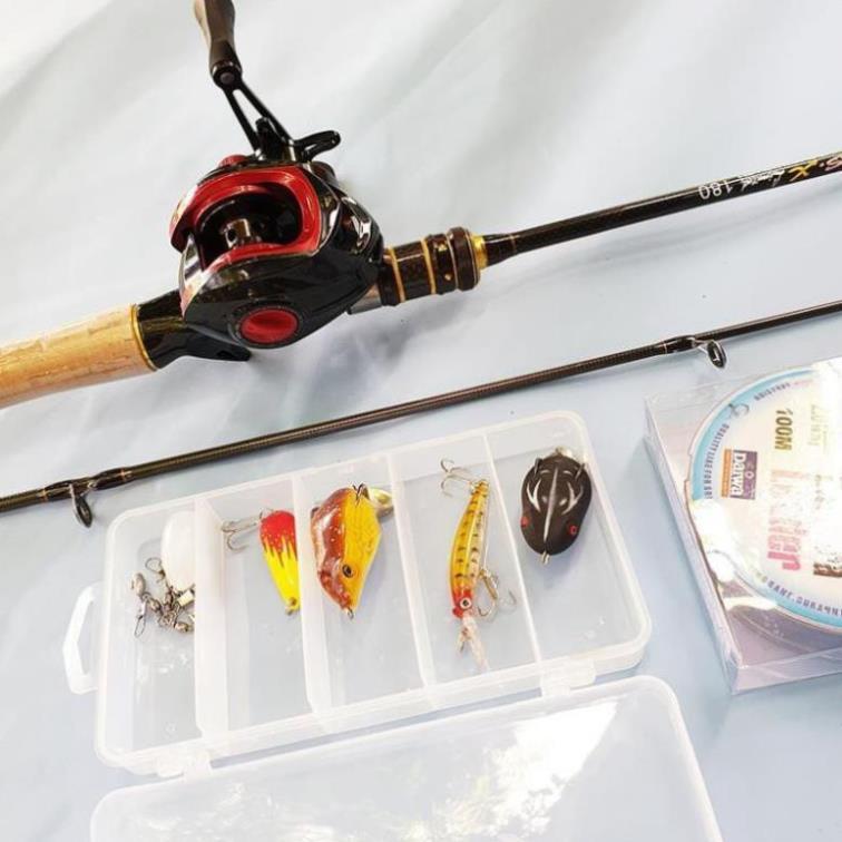 Bộ cần câu lure máy ngang cao cấp, cần câu MSX - BCM12-ngang