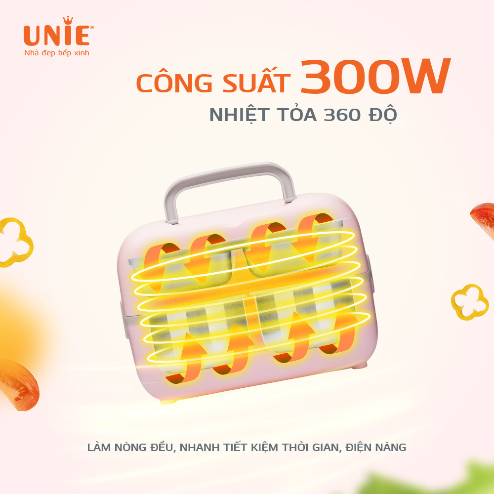 Hộp cơm cắm điện đa năng Unie UV-P1. Hàng chính hãng