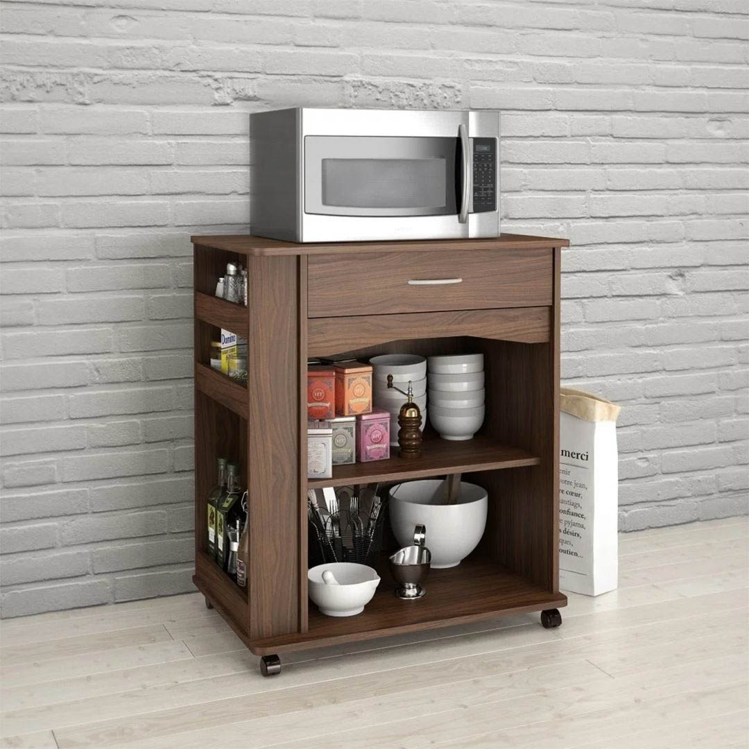 Tủ nhà bếp gia đình bằng gỗ MDF kết cấu chắc chắn SMLIFE Dike