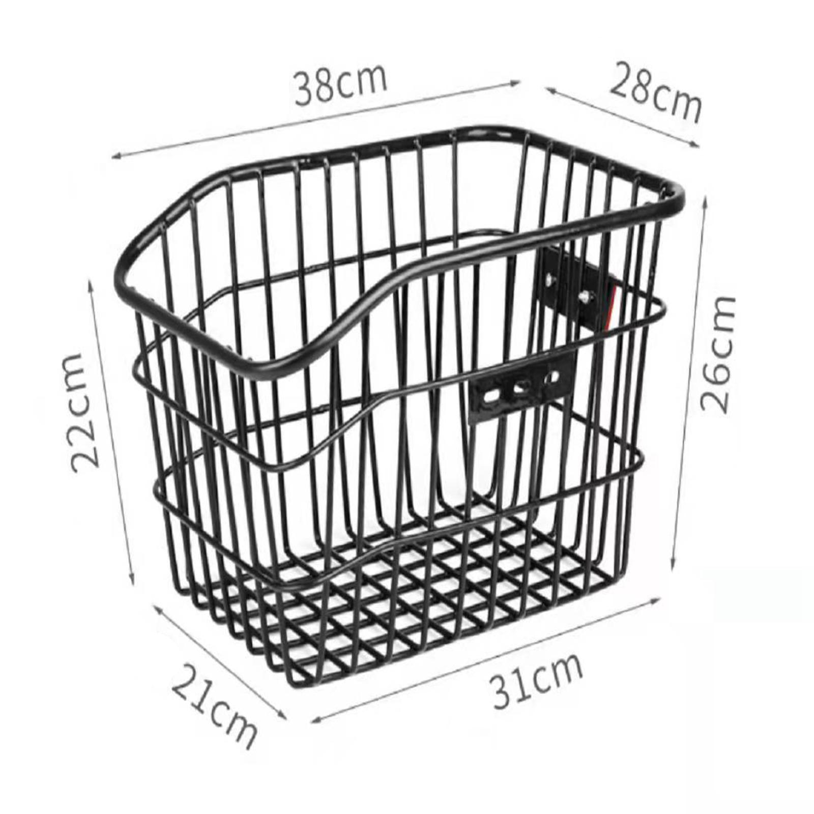 Bike Storage Basket with Bike Reflector for Universal Accessory Durable