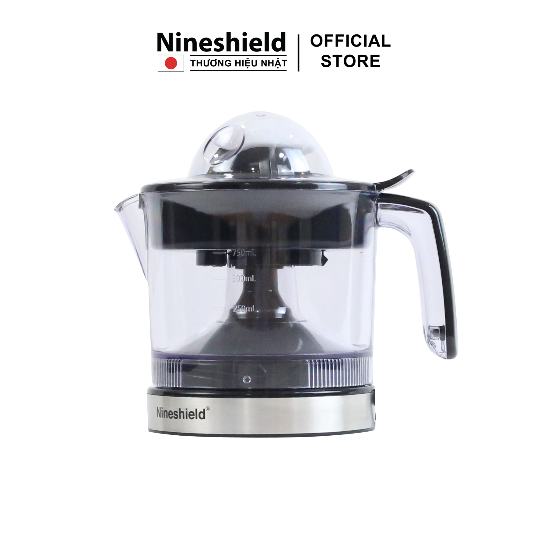 Máy vắt cam Nineshield KB L6 viền inox