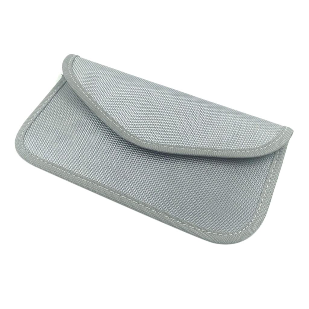 2Pcs Signal Blocking Bag Anti-Radiation Signal Shielding Pouch Wallet Cases