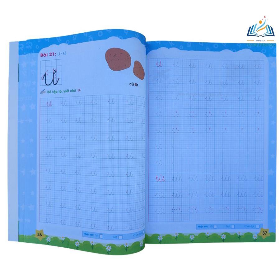 Bé Khởi Đầu Tập Viết - Tập Tô, Viết Nét Cơ Bản, Chữ Cái, Chữ Ghép, Chữ Số - Tâm Thế Và Hành Trang Vào Lớp 1