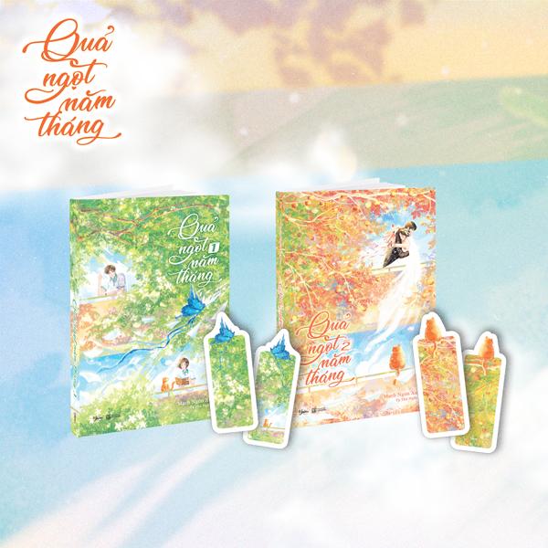 Sách - Bộ Sách Quả Ngọt Năm Tháng - Tập 1 + Tập 2 (Bộ 2 Tập) - Tặng Kèm 2 Bookmark Cán Màng Lụa Ánh Ngọc Trai