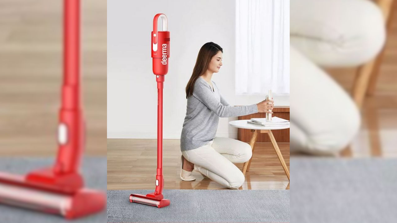 Deerma VC21, Máy hút bụi cầm tay có Pin 2 in 1 - Hàng Chính hãng