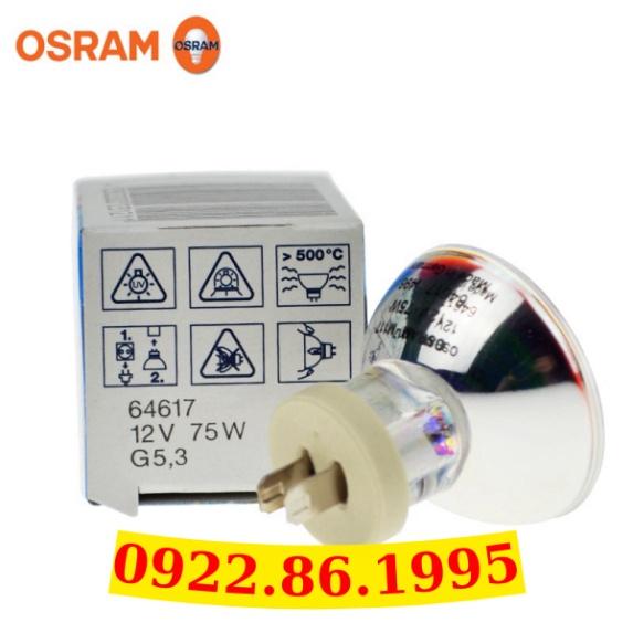 Bóng Bóng Đèn Đèn Đèn 64617 Máy Chiếu Phim 12v75W Đèn Cốc Halogen G5.3 có VAT