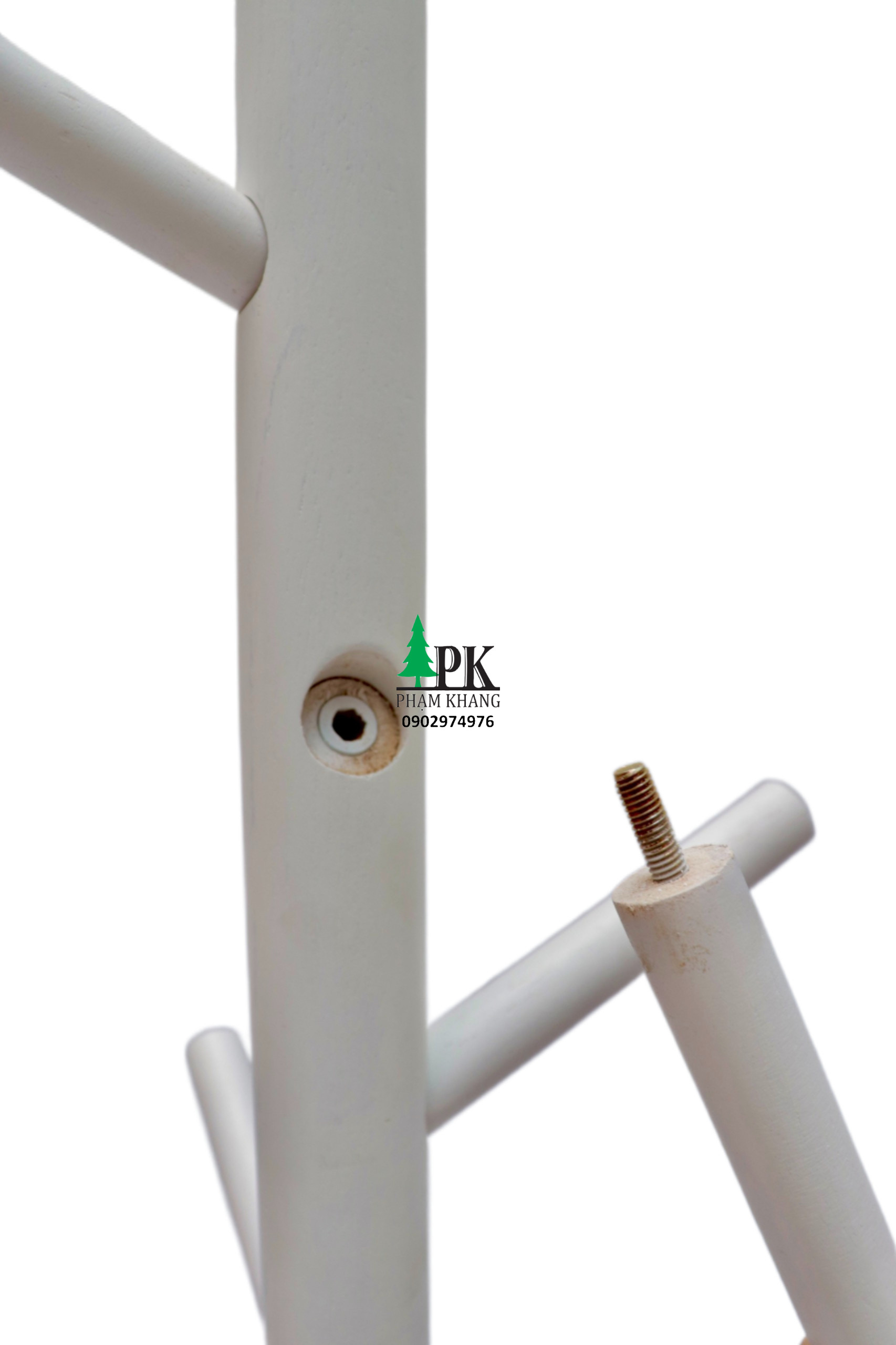 Cây treo đồ/ Cây móc quần áo Start Decor - Gỗ cao su tự nhiên - Màu Đen/ Màu Trắng/ Màu Gỗ Tự Nhiên & Màu Vàng Cherry