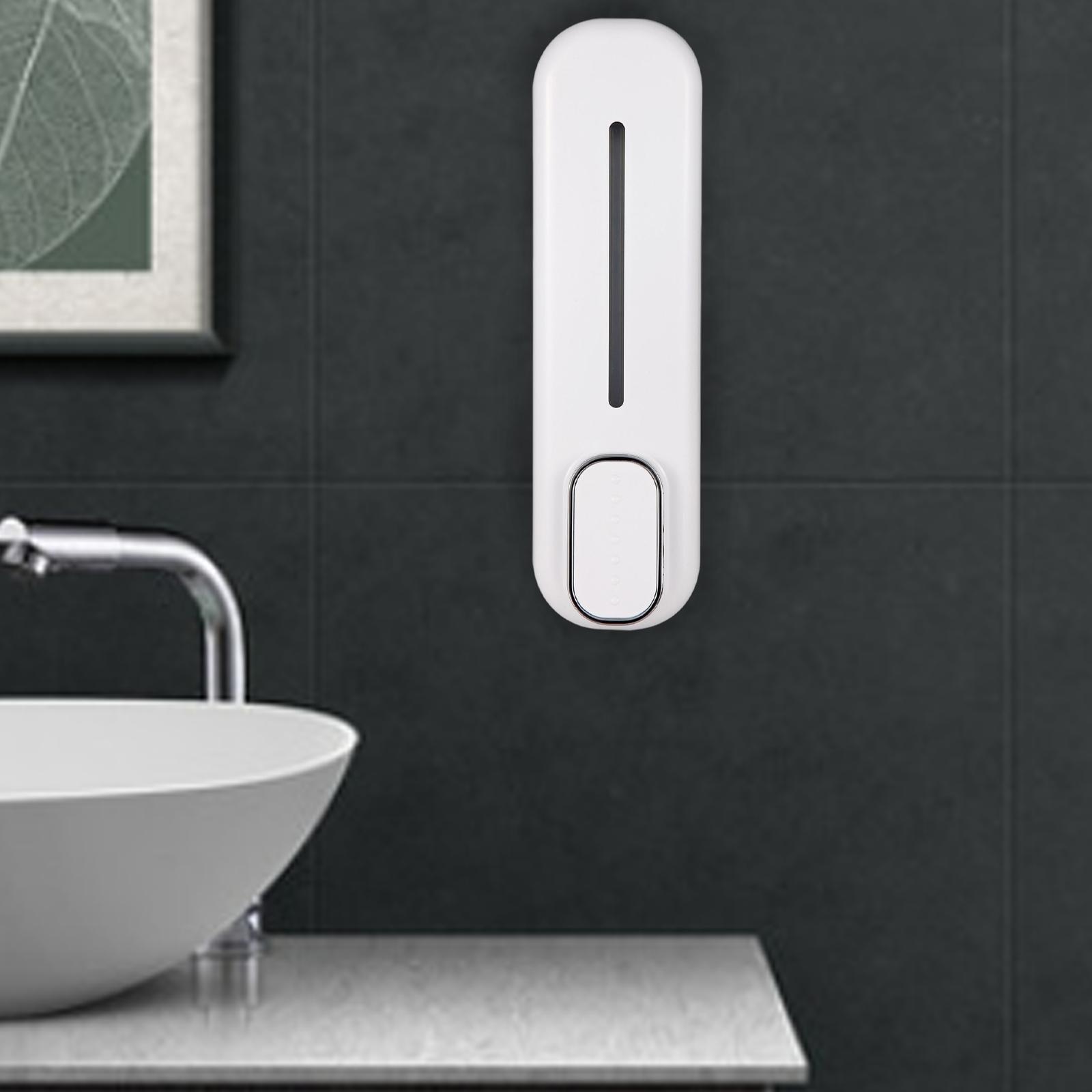 Wall Mount Hand Liquid Shower Dispenser for Restaurant White