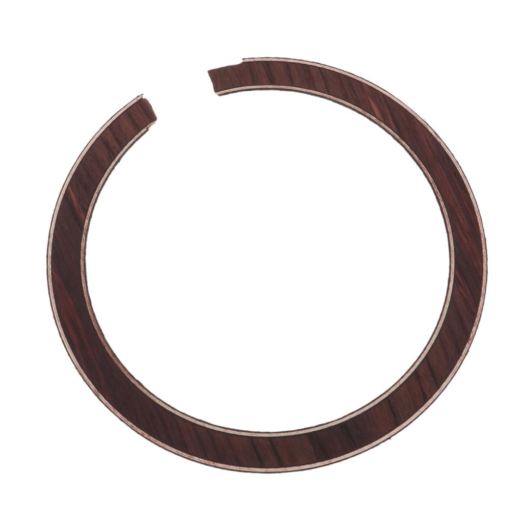 1pc Wooden Soundhole Rosette Acoustic Folk Classcial Guitar Decal Inlay