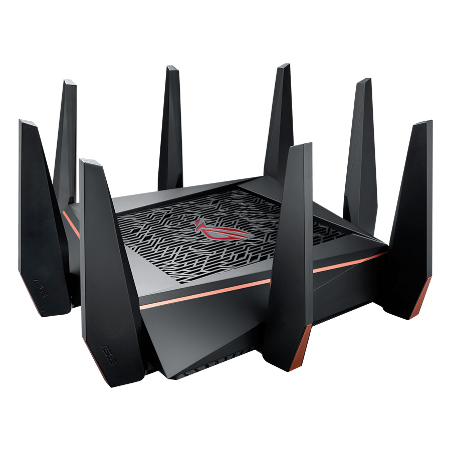 Router Wifi 8 Ăng-Ten 3 Băng Tần Chuẩn Asus GT-AC5300 AC-5300 (2167Mbps) - Hàng Chính Hãng