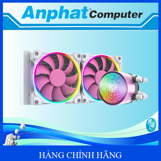 Tản Nhiệt Nước ID-COOLING Pinkflow 240 Diamond (màu hồng) – Hàng Chính Hãng