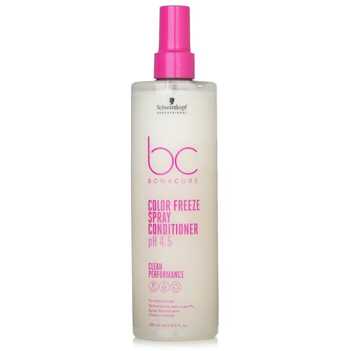 Xịt dưỡng giữ màu tóc nhuộm Schwarzkopf BC Bonacure pH 4.5 Color Freeze Spray Conditioner 200ml NEW 2023