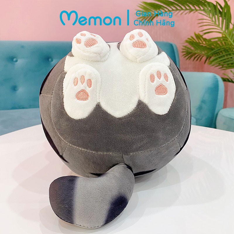 Gấu Bông Mèo Hoàng Thượng Chân Chụm Cao Cấp Memon, Mèo Bông Hoàng Thượng Siêu Ngầu