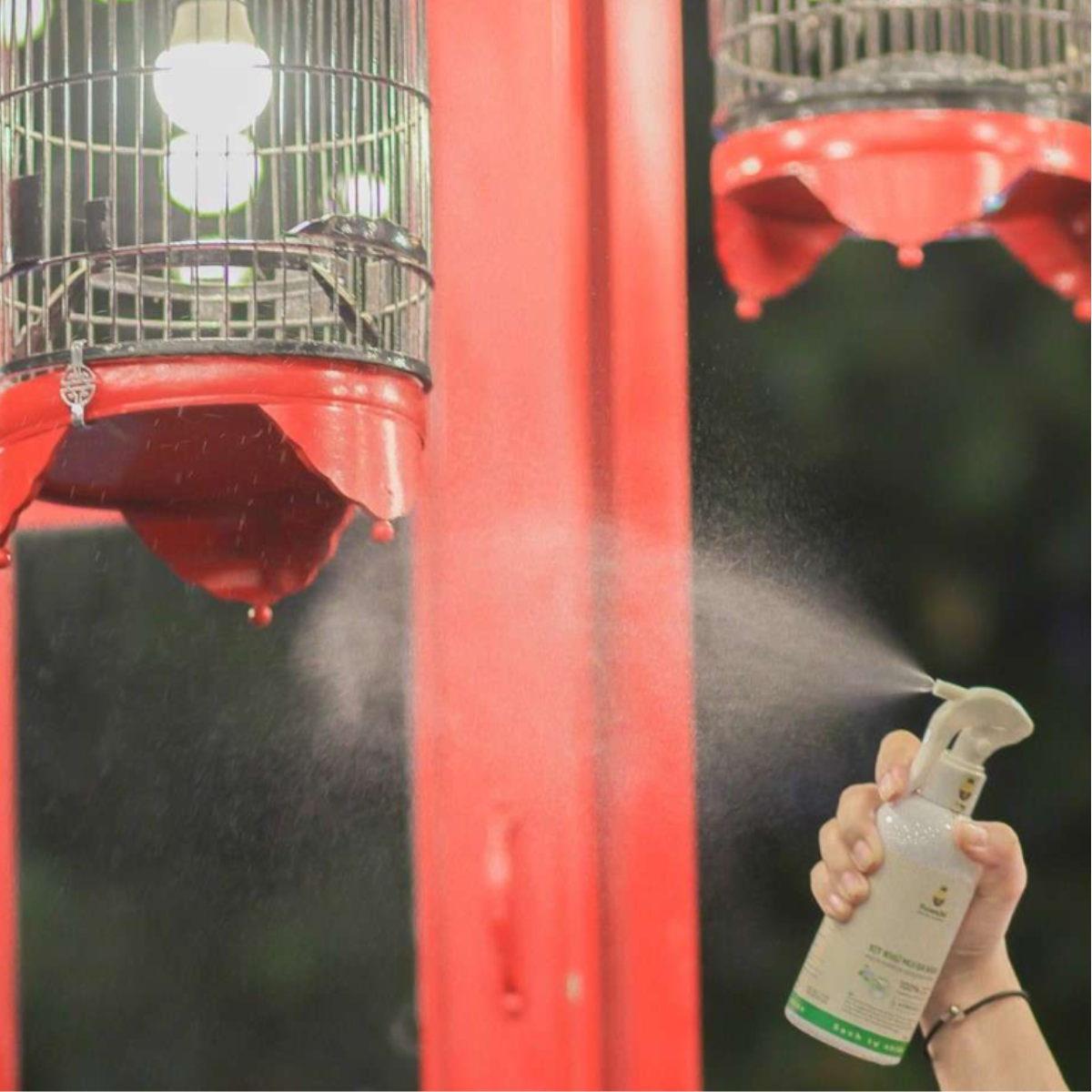 Xịt khử mùi đa năng hữu cơ Fuwa3e chai 300ml