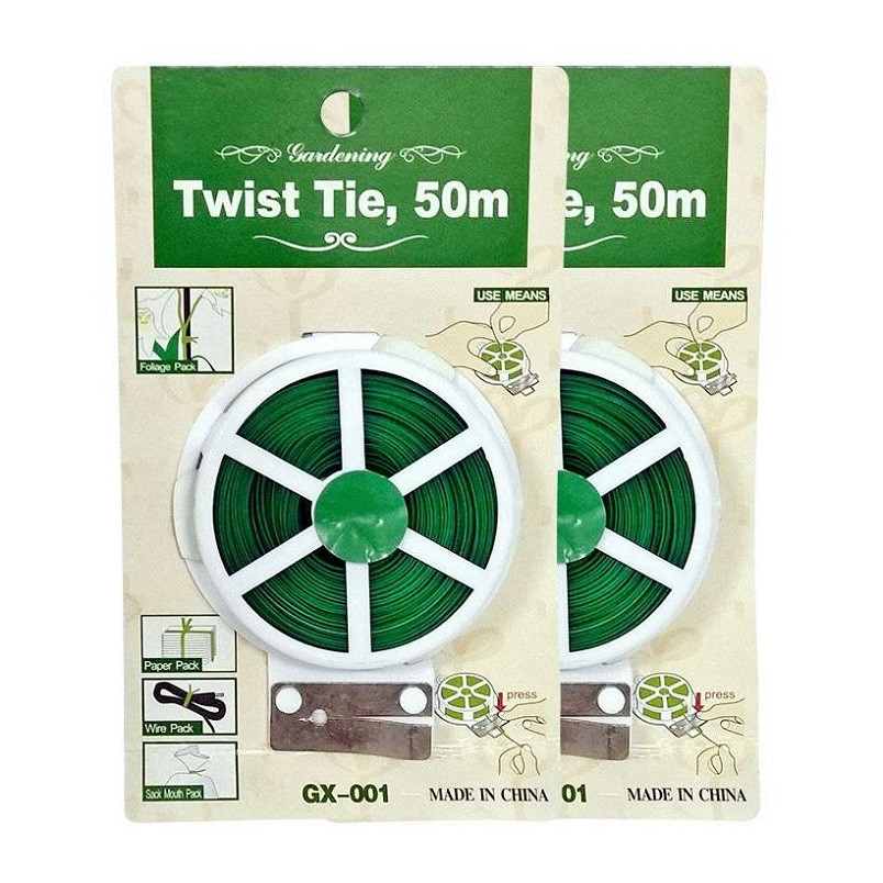 Bộ 2 cuộn dây buộc đồ đa năng, 50m