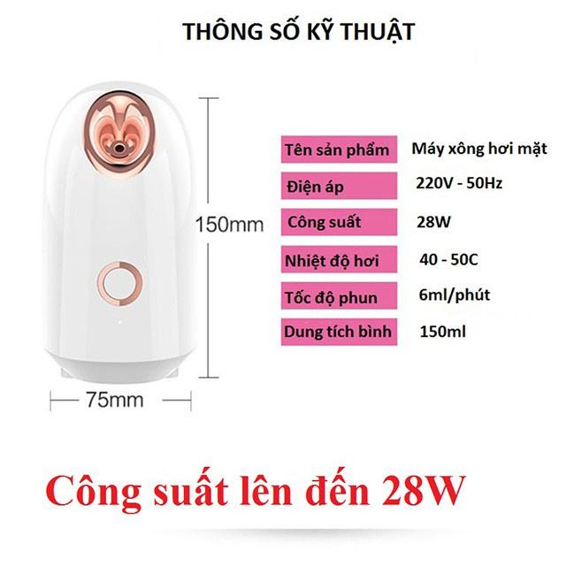 Máy Xông Hơi Mặt, Máy Xông Nóng Thảo Dược Công Nghệ Nano Cao Cấp