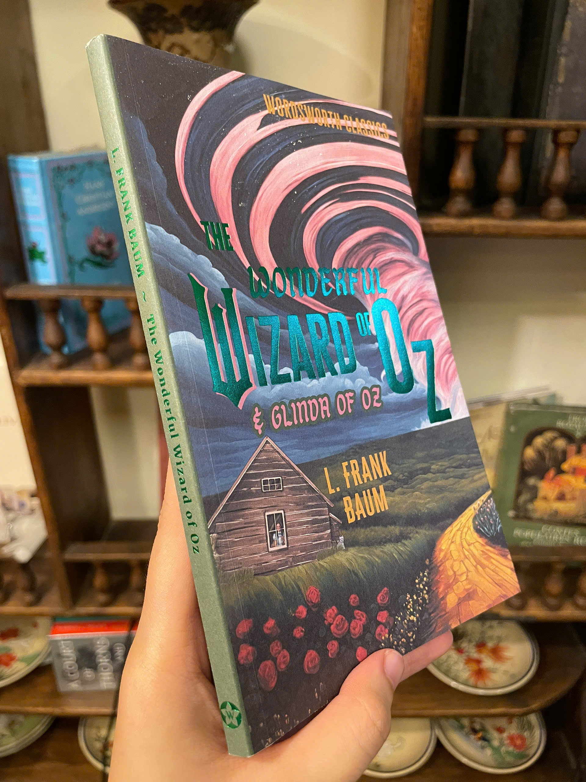 Sách - The Wonderful Wizard of Oz &amp; Glinda of Oz (Wordsworth Classics) by L. Frank Baum