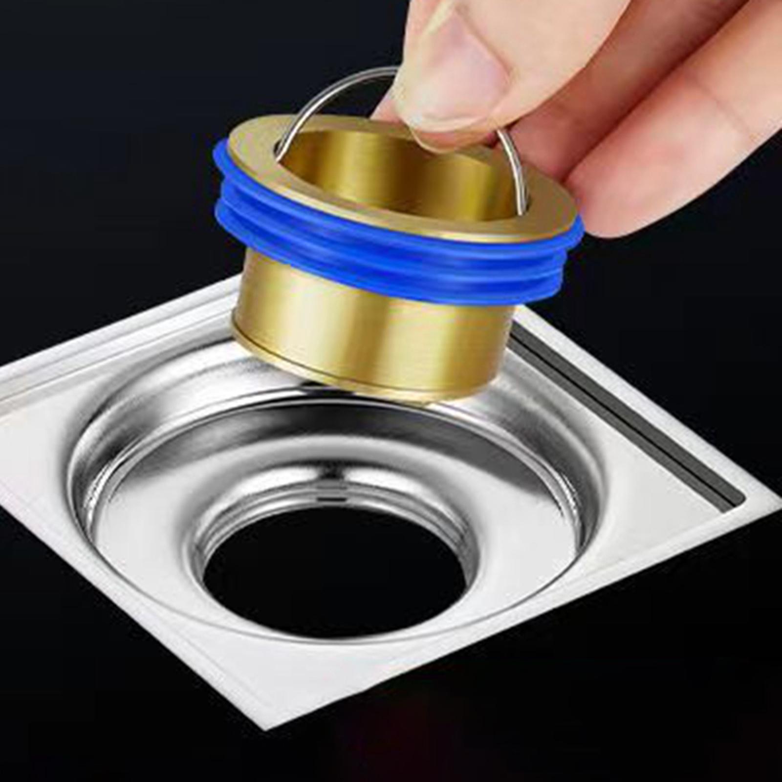 Shower Drain Portable Drain Plug Sink Strainer for Wash Basin Floor Drain