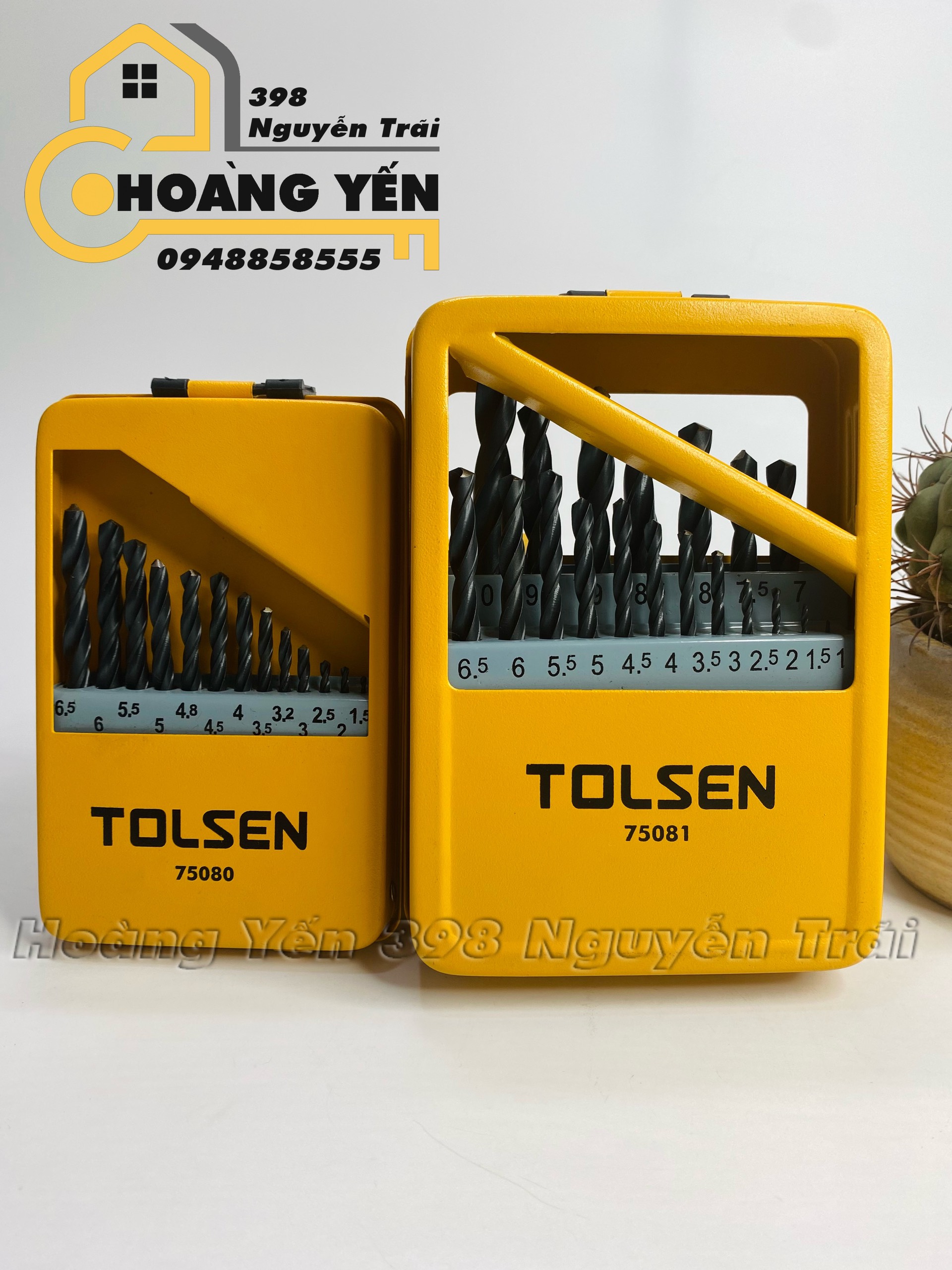 Bộ Mũi Khoan Sắt Tolsen 75081