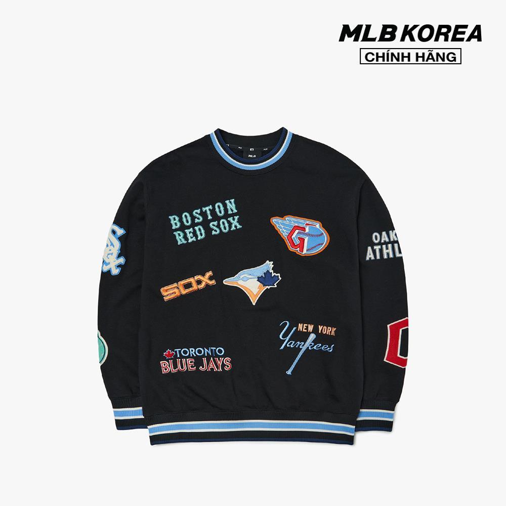 MLB - Áo sweatshirt tay dài phom suông Multi Logo Overfit 3AMTN0224