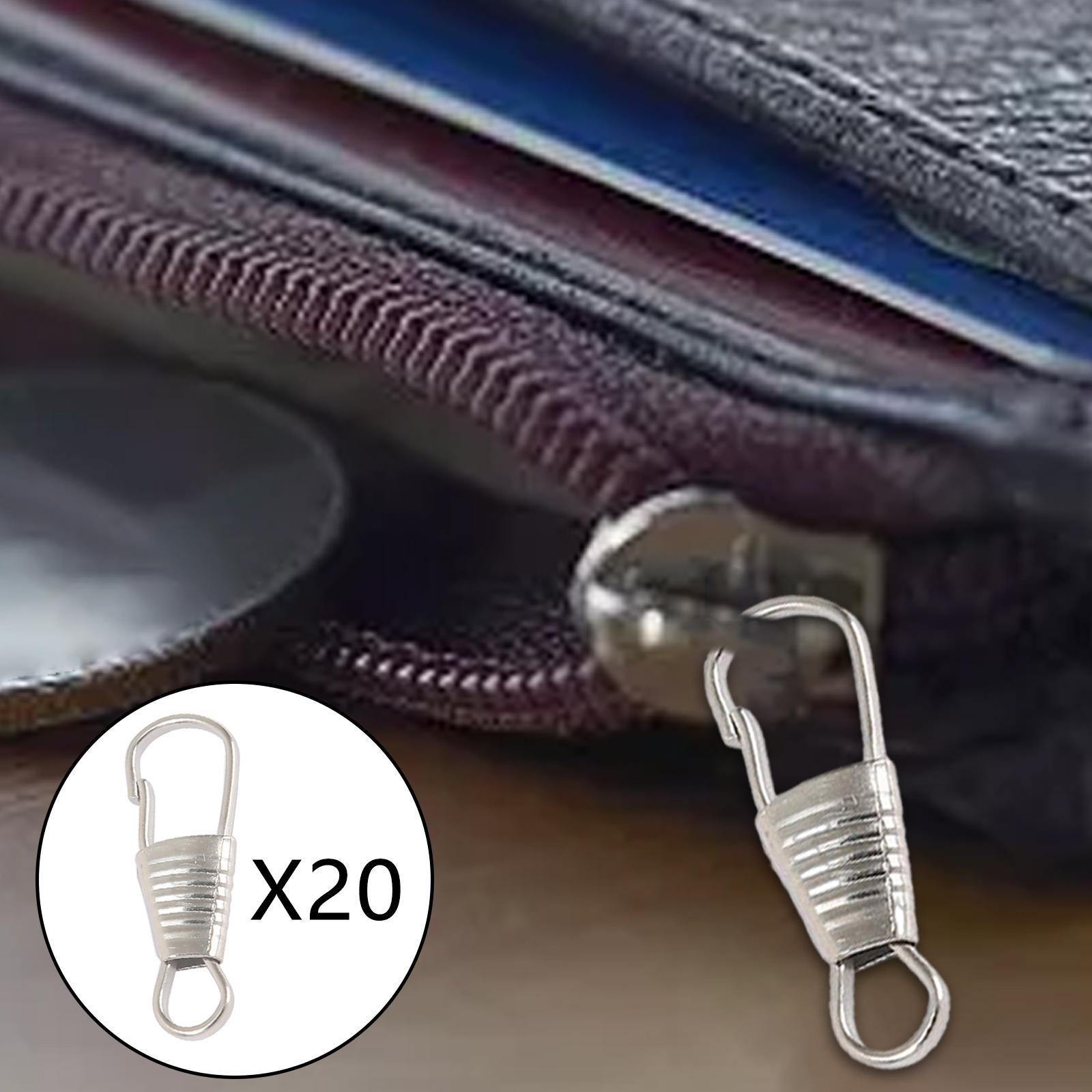 20 Pieces Zipper Pull Replacement Detachable  Zipper Puller