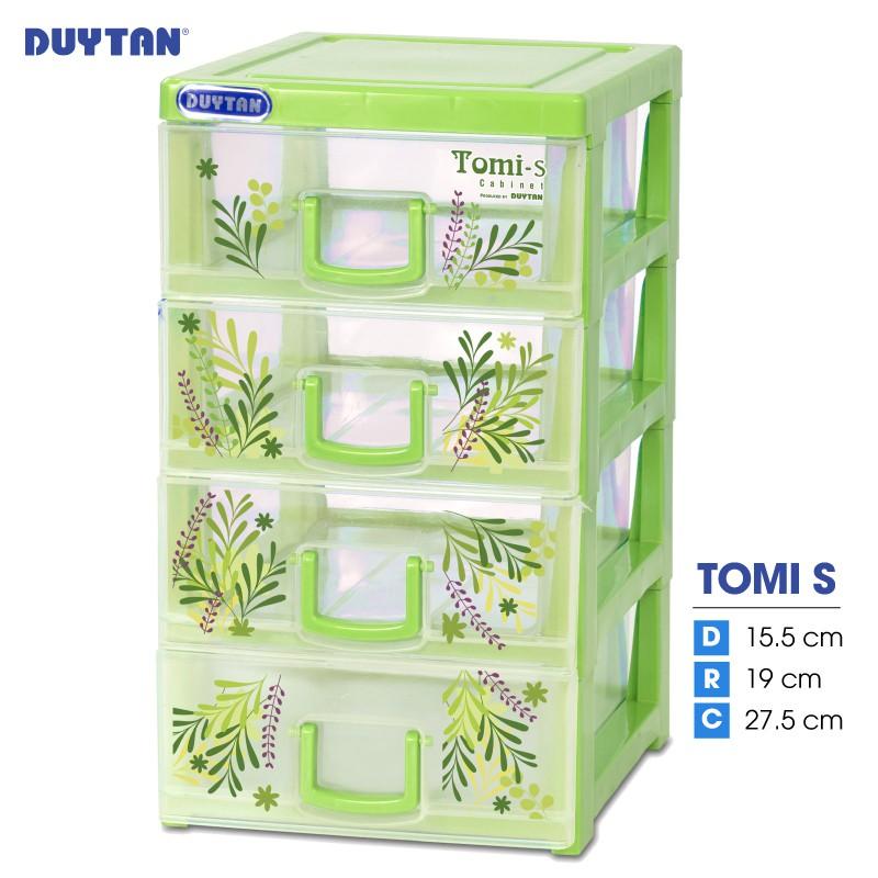 Tủ nhựa DUY TÂN Tomi S 4 ngăn 15.5 x 19 x 27,5 cm (4N)