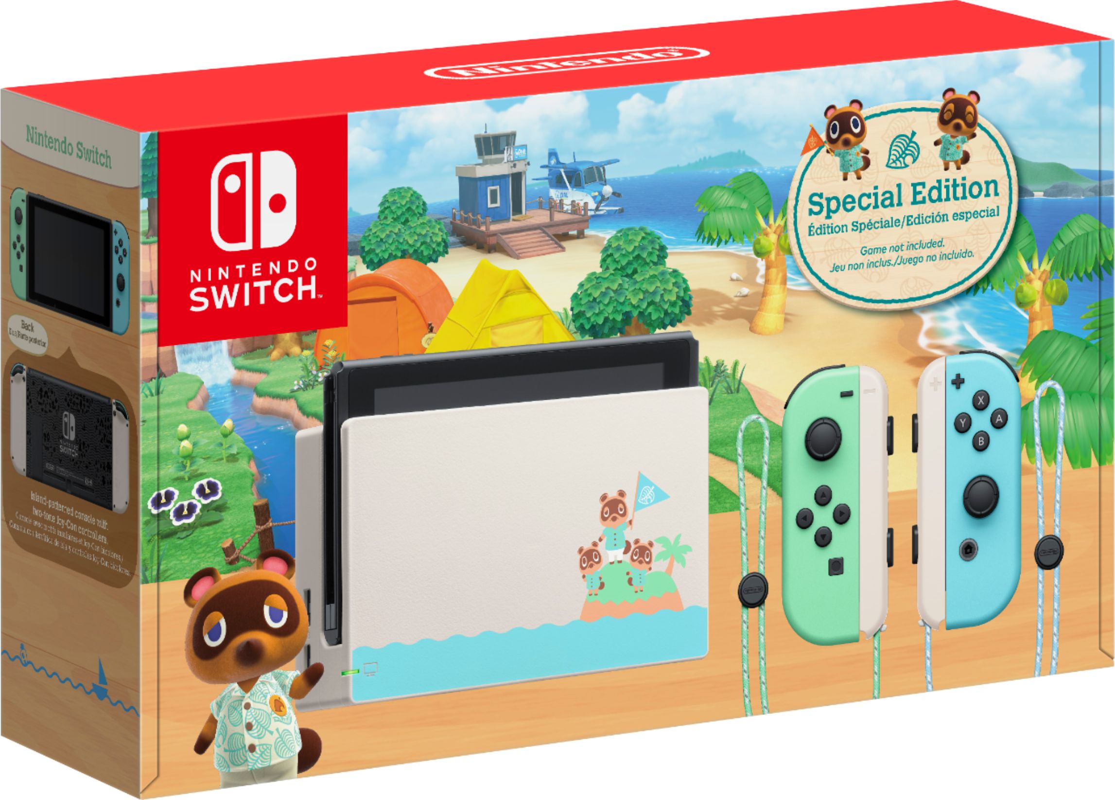 NINTENDO SWITCH ANIMAL CROSSING NEW HORIZONS EDITION- HÀNG NHẬP KHẨU