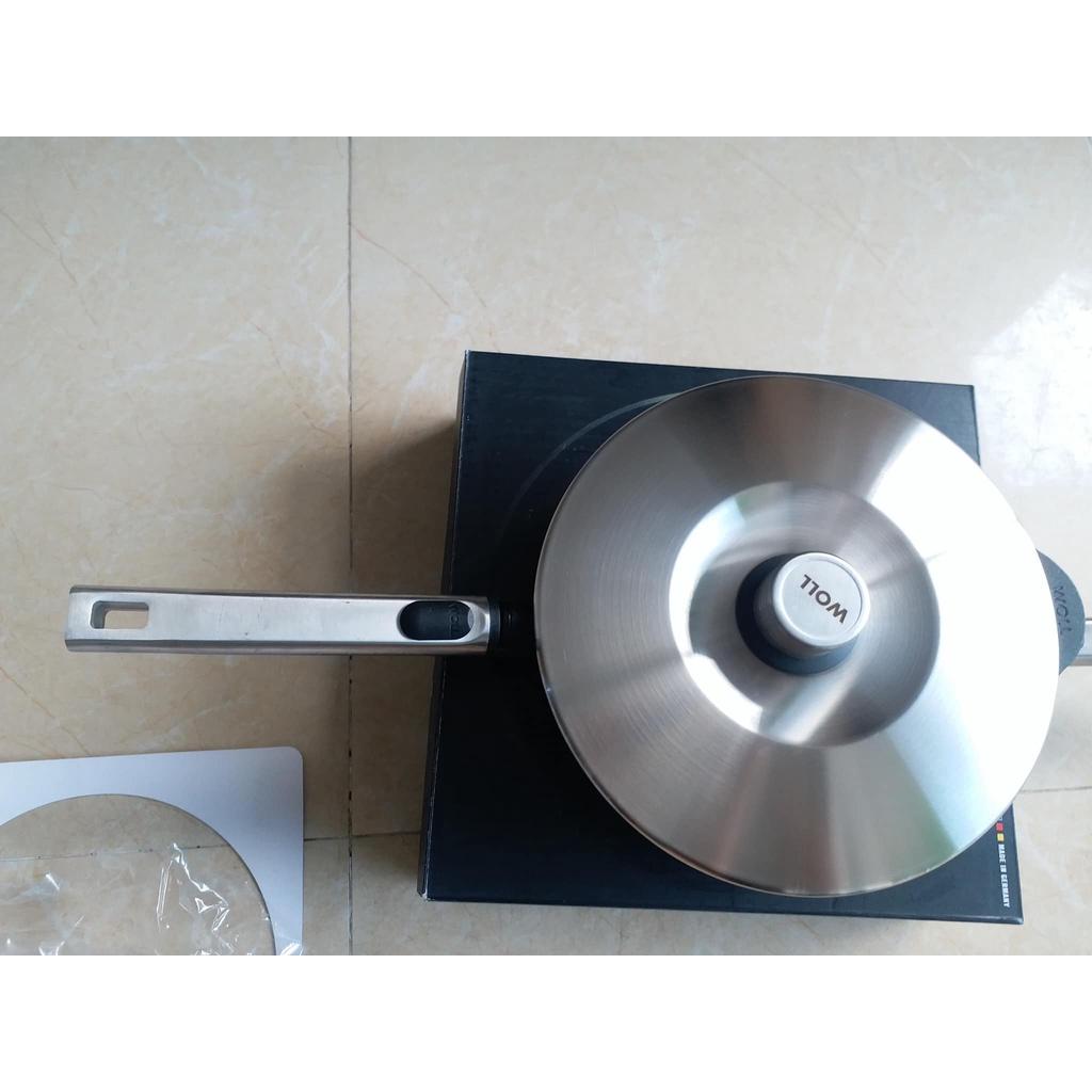 Chảo Gang Chống Dính Kèm Nắp Woll Diamond XR Logic, Dùng Cho Mọi Loại Bếp, Nhập Đức