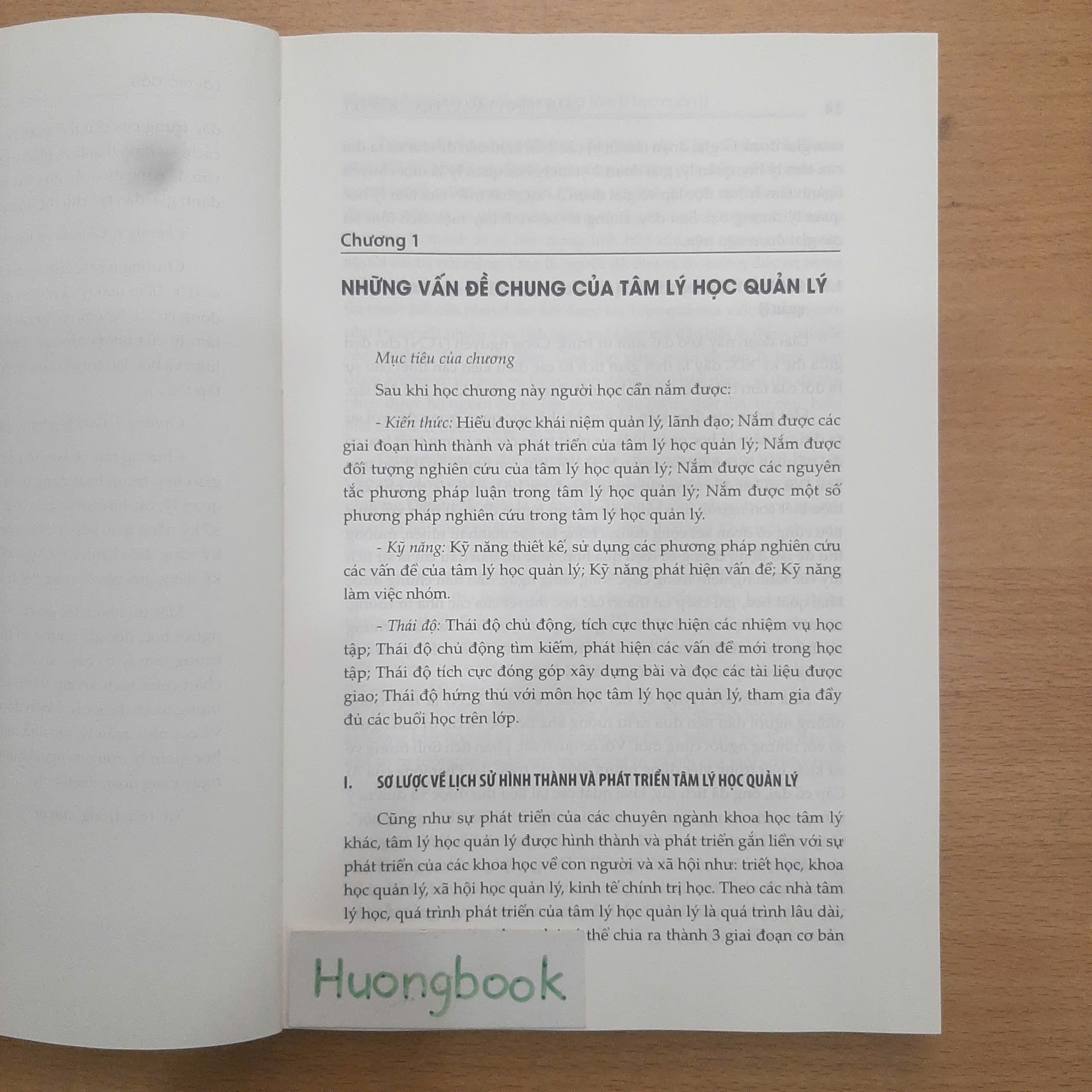 Sách - Giáo trình tâm lý học quản lý #huongbook