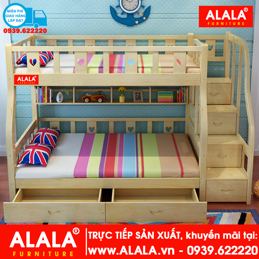 Giường tầng ALALA107 cao cấp