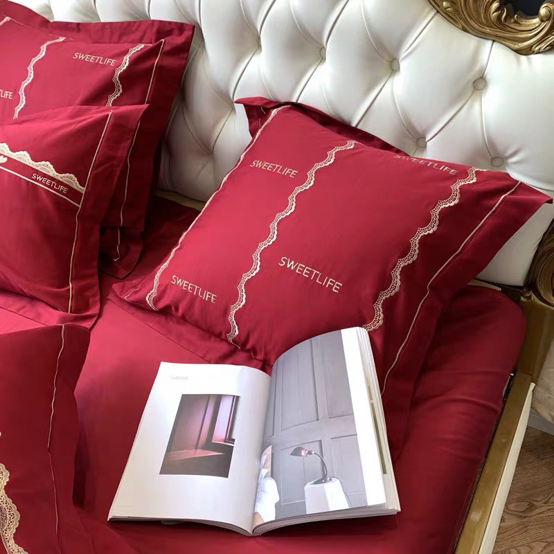 Bộ sưu tập chăn ga gối cưới 2019 - LQG60S
