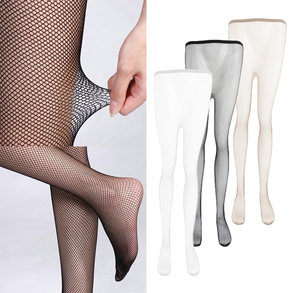 Women Sexy Hollow Fishnet Stockings Net Mesh Pantyhose Tights Socks Nude