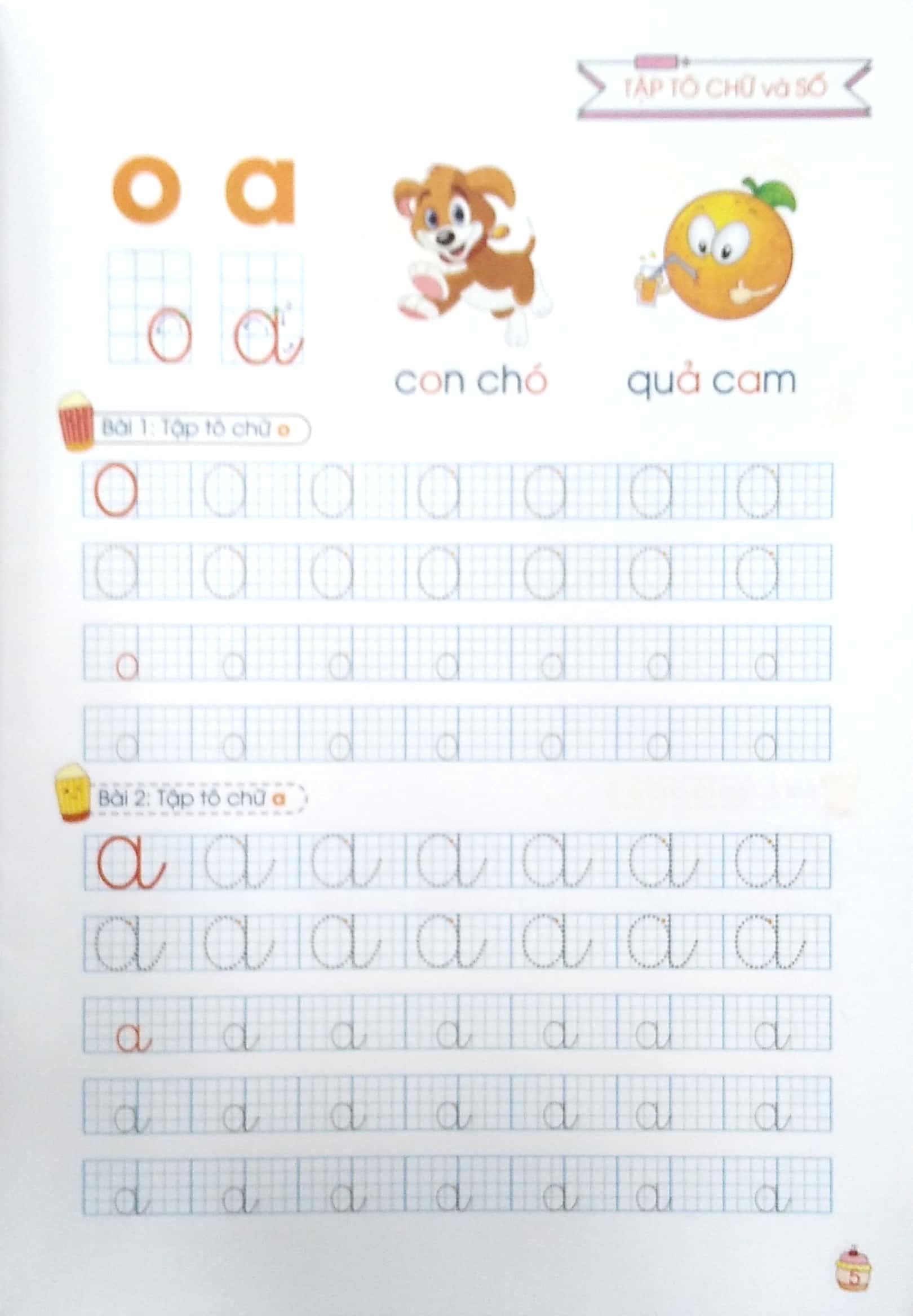 Bé Tập Tô Chữ Cái - Tập 1 (Tái Bản Lần Thứ 5)