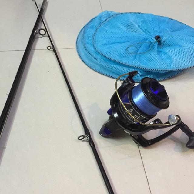 Bộ Cần 2 khúc shimano 1,8 m - 2,7 m máy 6000