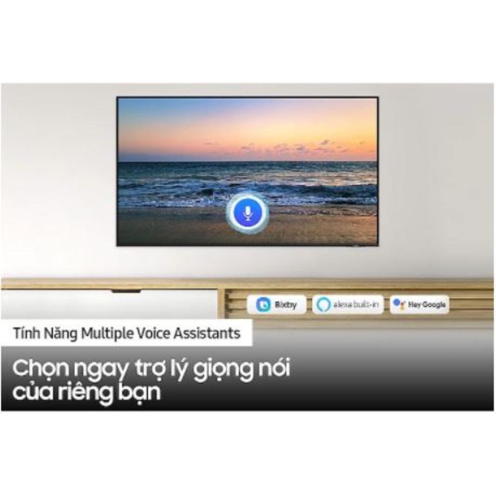 Smart TV Samsung Crystal UHD 4K 55 inch AU8000 2021 - Hàng chính hãng