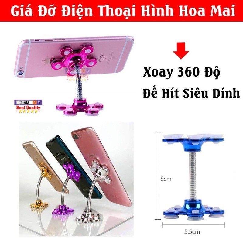 Giá đỡ điên thoại 360 độ .điều chỉnh cao thấp dùng để học .live tream.xem phim theo ý thích