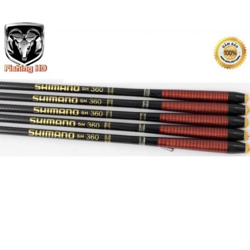 Cần Câu Tay Shimano 5H Carbon Cao Cấp